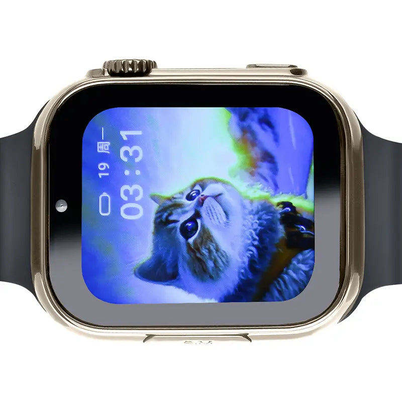 6-In-1 Smartwatch Kit: Smartwatch, Bluetooth Headphones, 20W Fast Charger, Type-C Fast-Charging Cable, Adapter, and Audio Support—Compact and Portable. Headphone Device.
