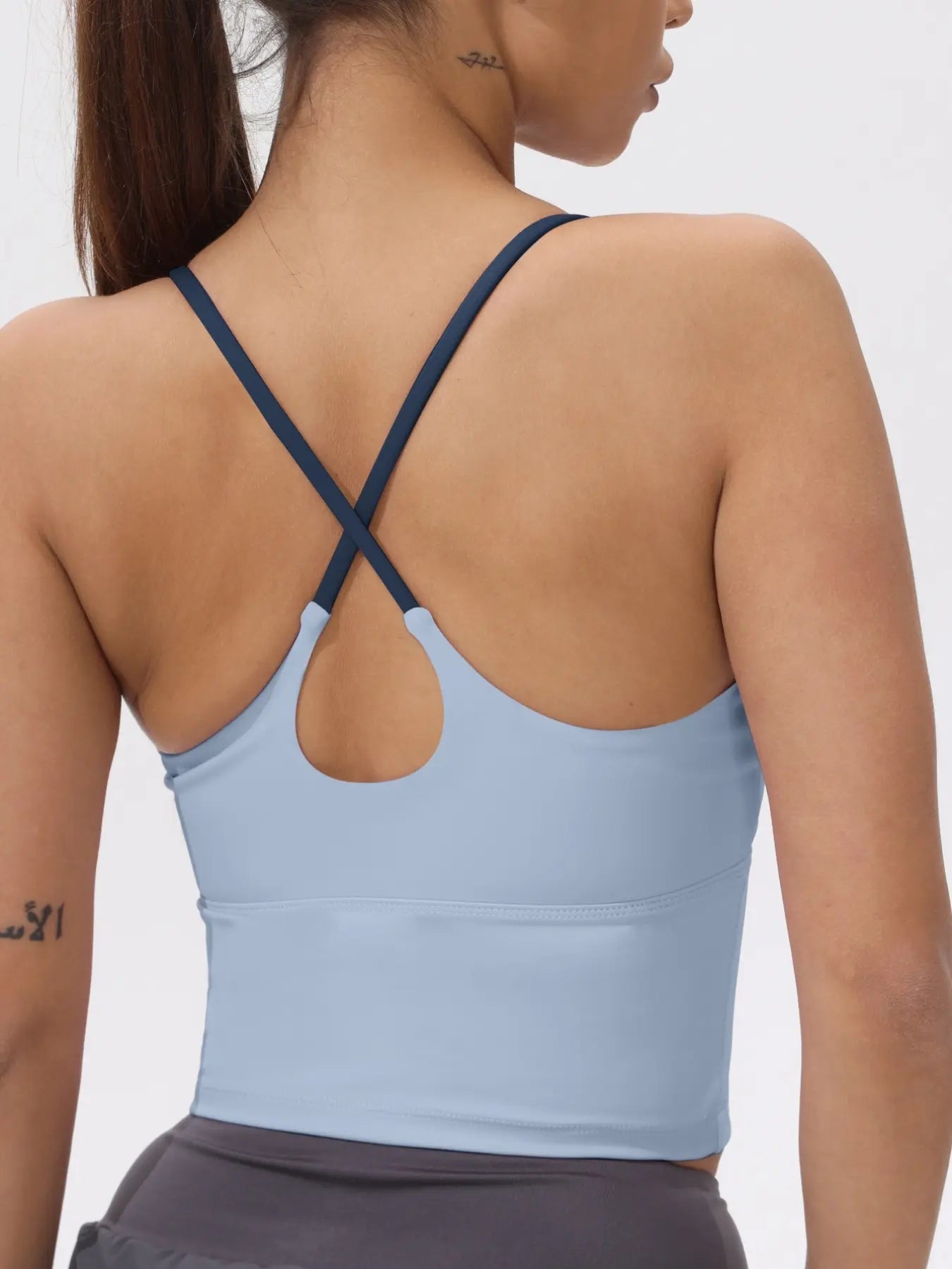 Women'S Colorblock Elastic Yoga Tank Top, Sleeveless Sports Shirt with Fixed Bra Cups, Comfortable and Stylish Workout Wear, Athletic Yoga Tops